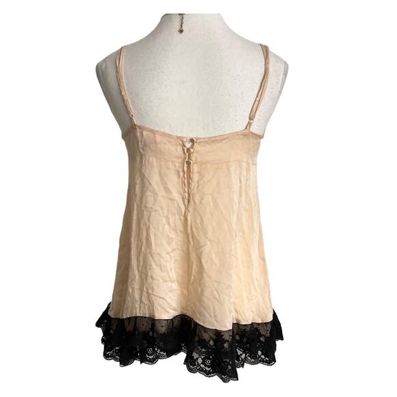 Victorias Secret 2000s SILK Baby Doll Cami With Lace Detail - Picture 4 of 6